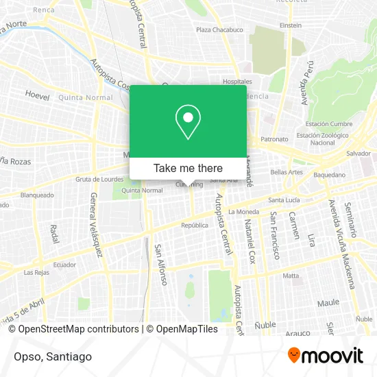 Opso map