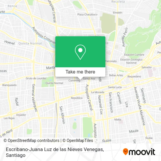 Escribano-Juana Luz de las Nieves Venegas map