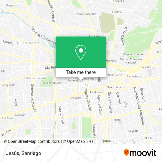 Jesús map