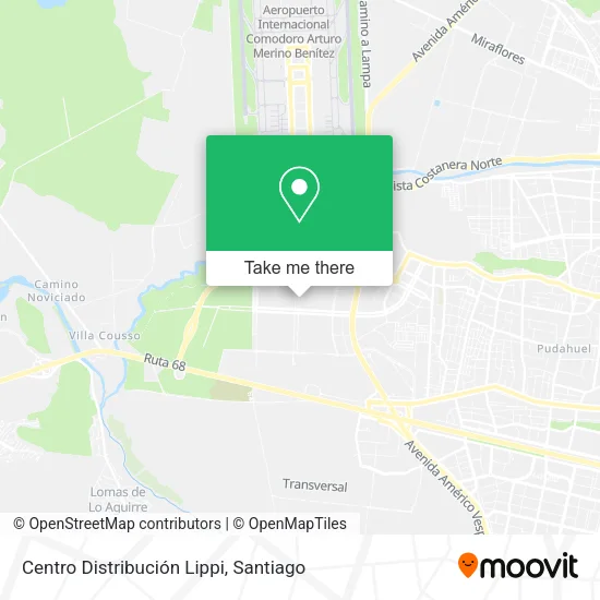 Centro Distribución Lippi map