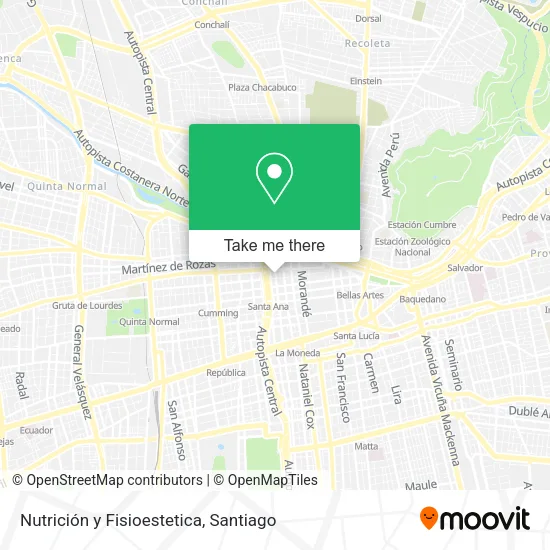 Nutrición y Fisioestetica map