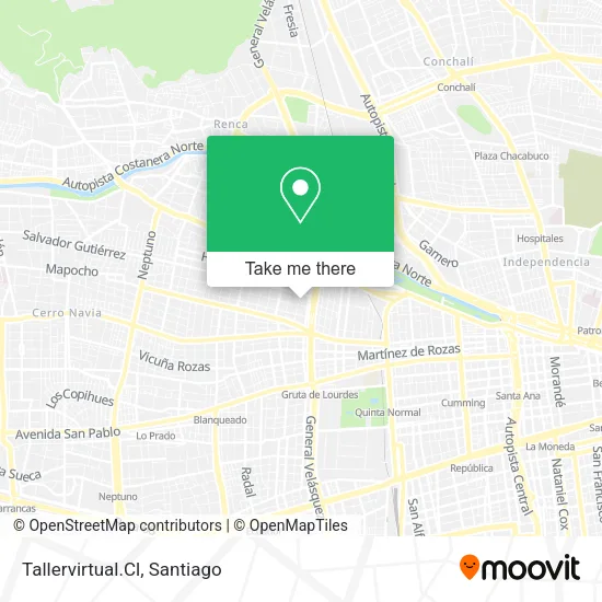 Tallervirtual.Cl map