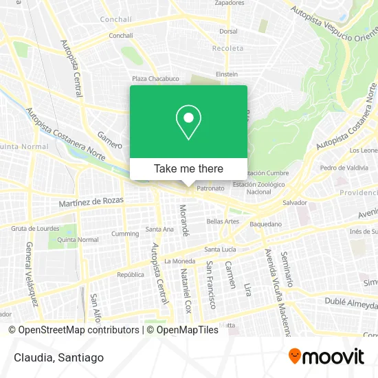 Claudia map