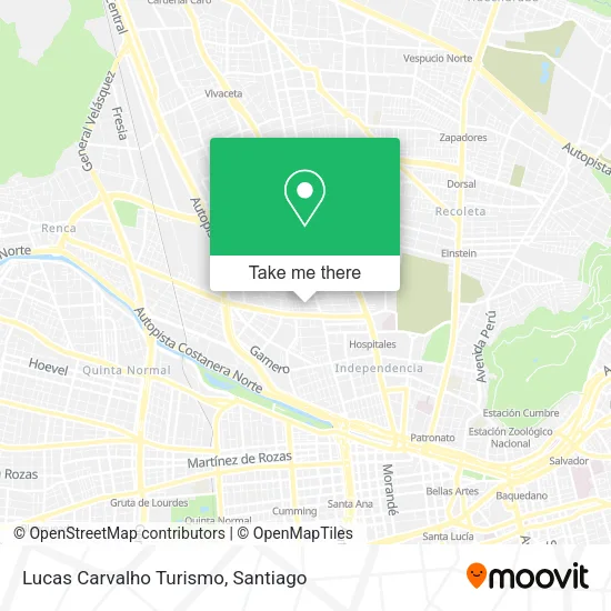 Lucas Carvalho Turismo map