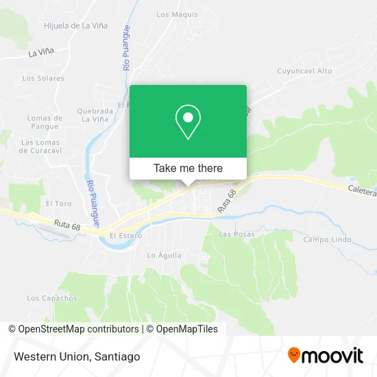 Western Union map