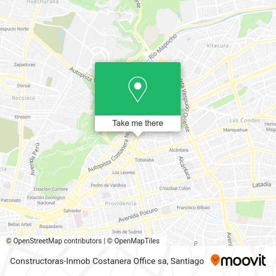Constructoras-Inmob Costanera Office sa map