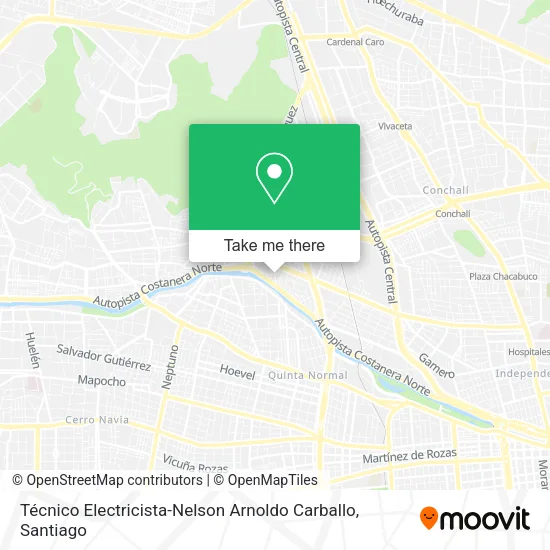 Técnico Electricista-Nelson Arnoldo Carballo map