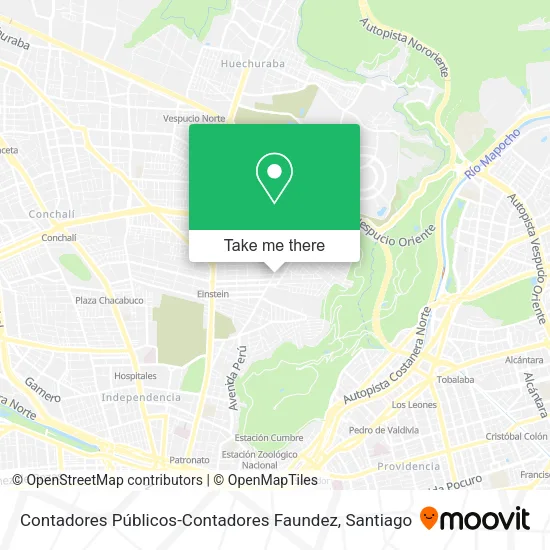Contadores Públicos-Contadores Faundez map