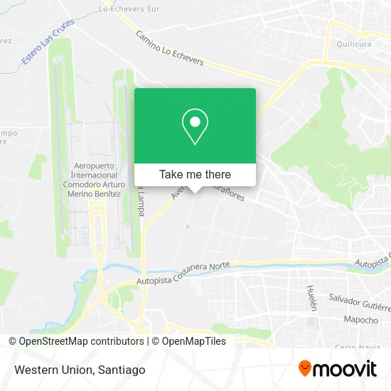 Western Union map