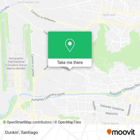 Dunkin' map