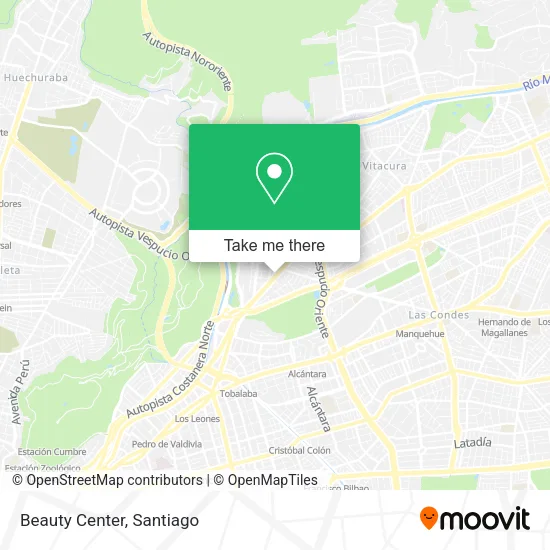 Beauty Center map