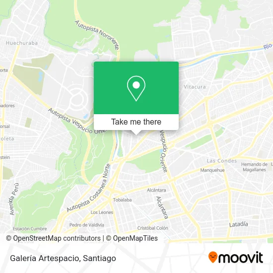Galería Artespacio map
