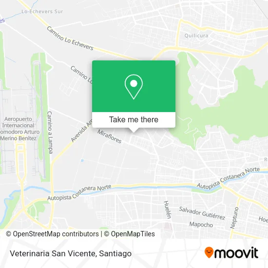 Veterinaria San Vicente map