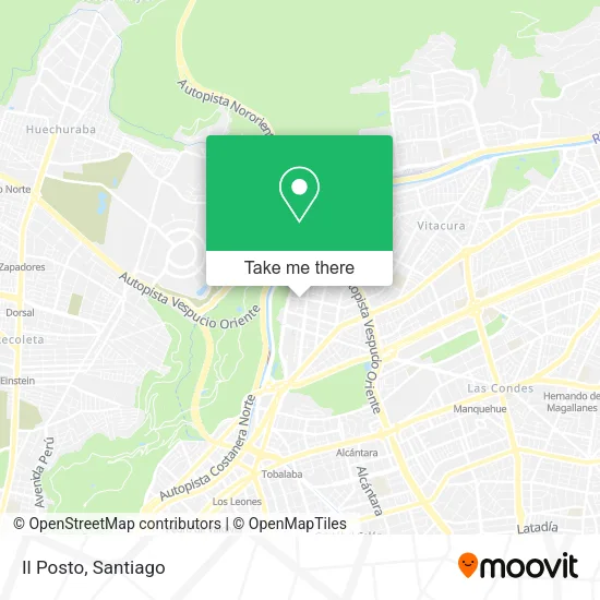 Il Posto map