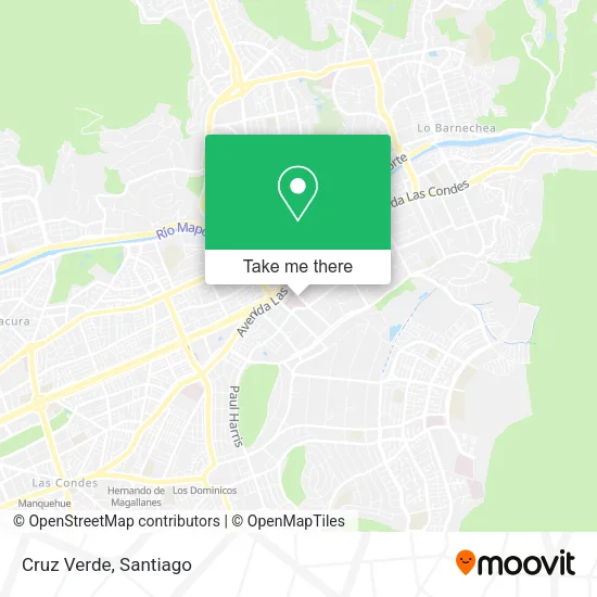 Cruz Verde map