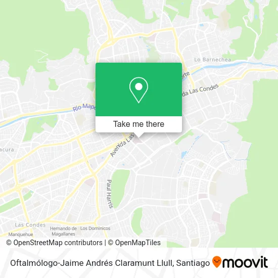 Oftalmólogo-Jaime Andrés Claramunt Llull map
