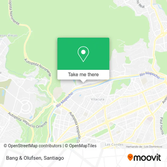 Bang & Olufsen map