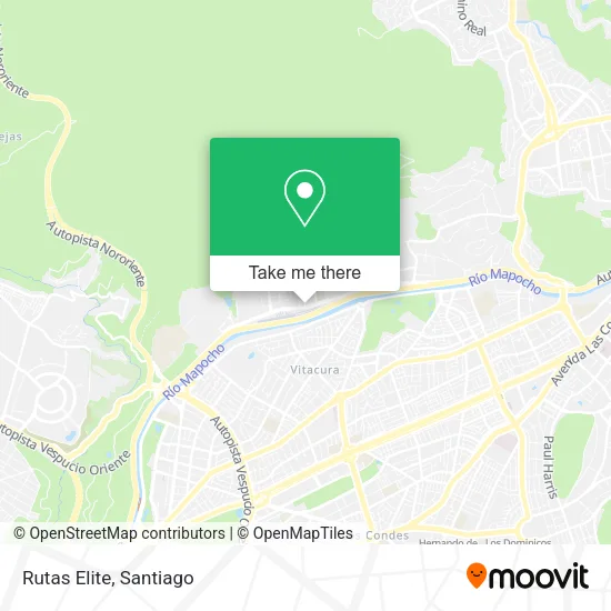 Rutas Elite map