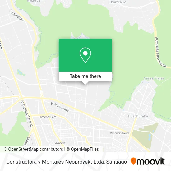 Constructora y Montajes Neoproyekt Ltda map