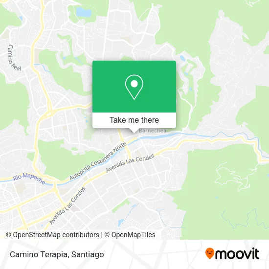 Camino Terapia map
