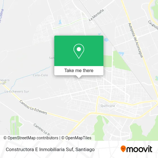 Constructora E Inmobiliaria Suf map
