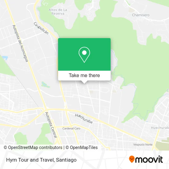 Hym Tour and Travel map