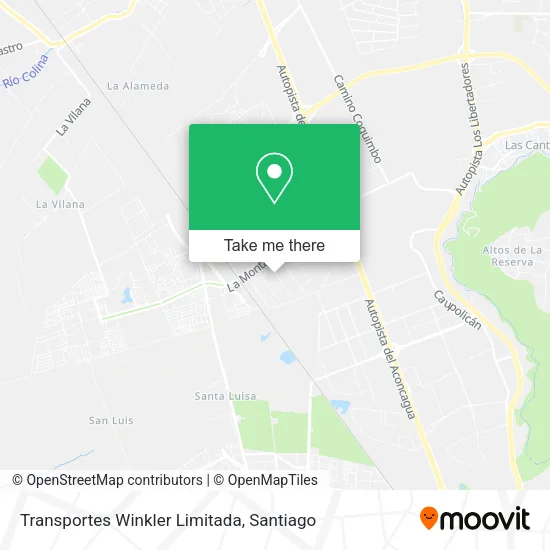 Transportes Winkler Limitada map