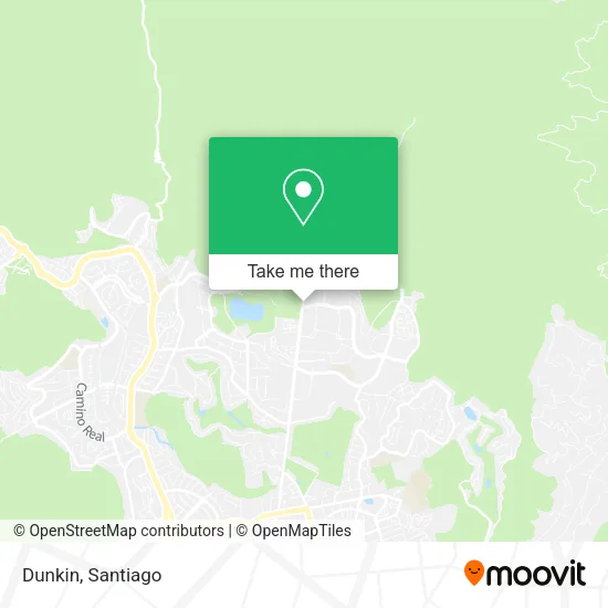 Dunkin map