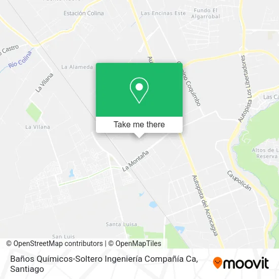 Baños Químicos-Soltero Ingeniería Compañía Ca map