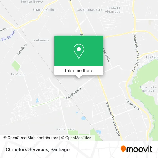 Chmotors Servicios map
