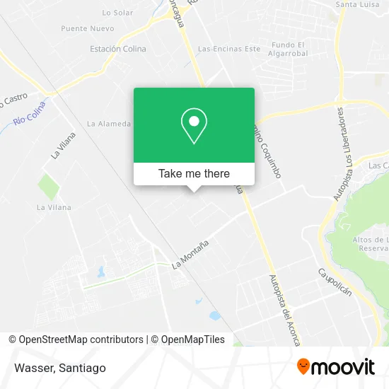 Wasser map