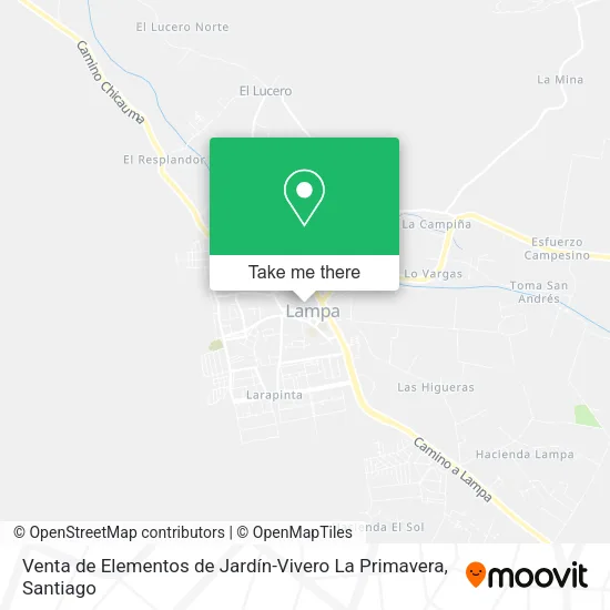 Venta de Elementos de Jardín-Vivero La Primavera map