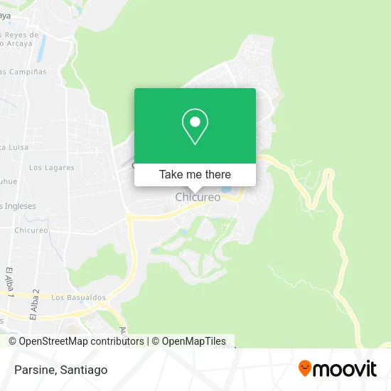 Parsine map