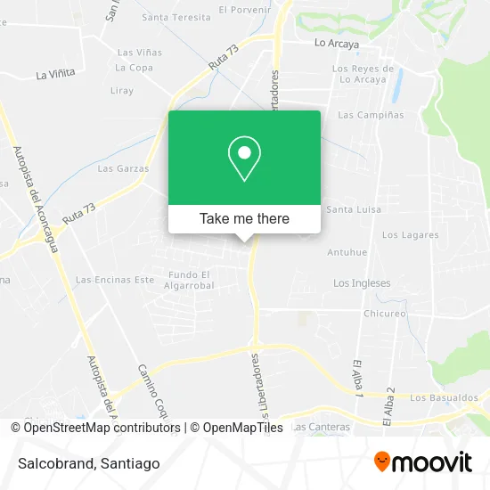 Salcobrand map