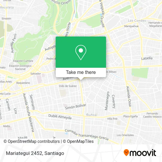 Mariategui 2452 map