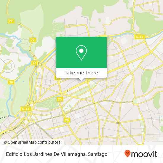 Edificio Los Jardines De Villamagna map