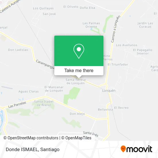 Mapa de Donde ISMAEL