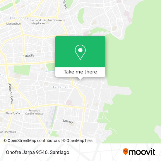 Onofre Jarpa 9546 map