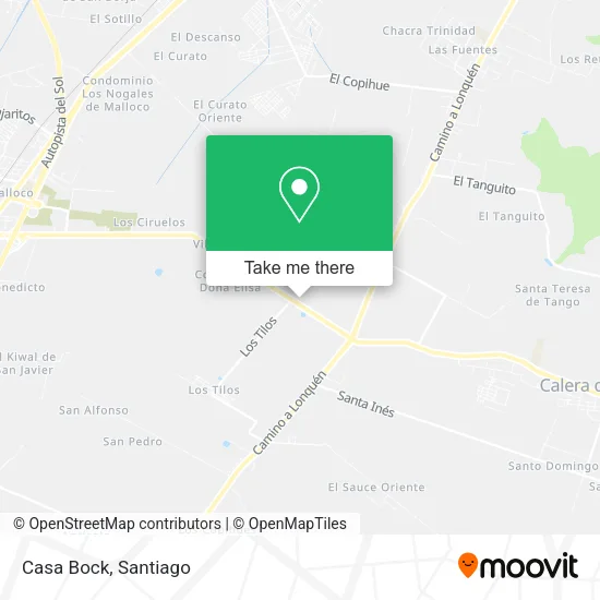 Casa Bock map
