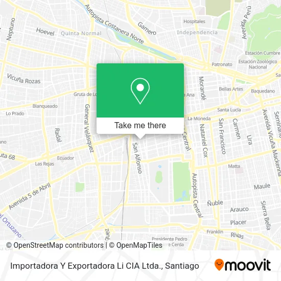 Importadora Y Exportadora Li CIA Ltda. map