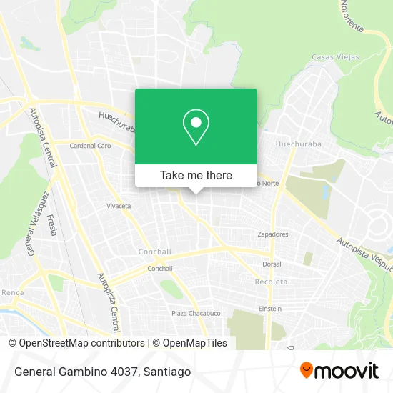 General Gambino 4037 map