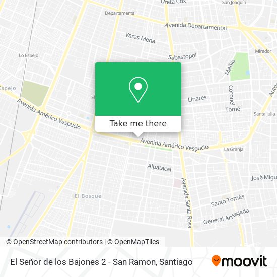 Mapa de El Señor de los Bajones 2 - San Ramon
