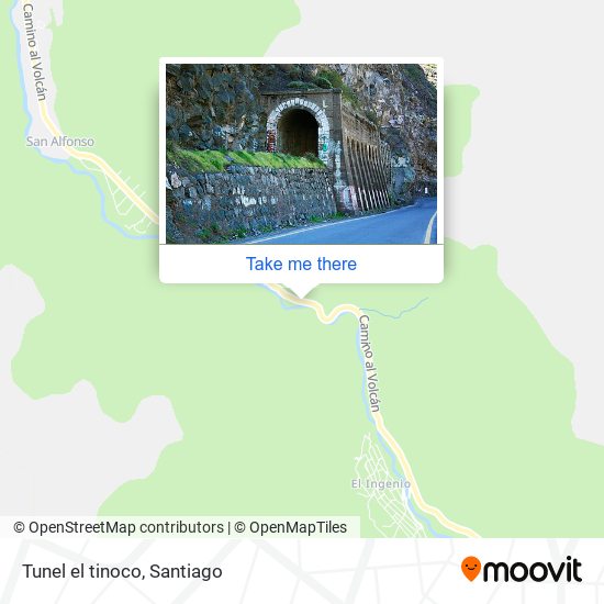 Tunel el tinoco map