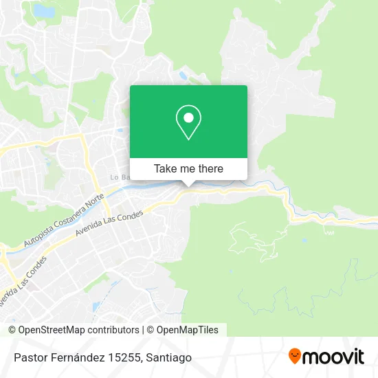 Pastor Fernández 15255 map