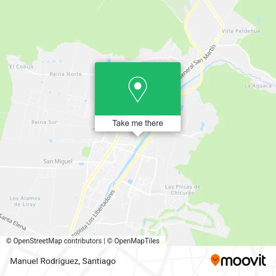 Manuel Rodríguez map