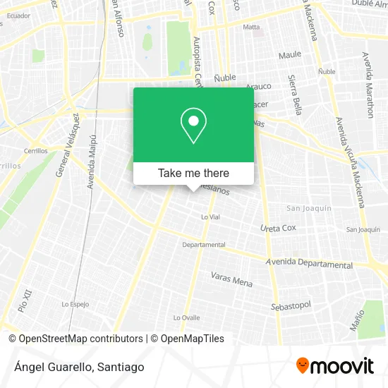 Ángel Guarello map