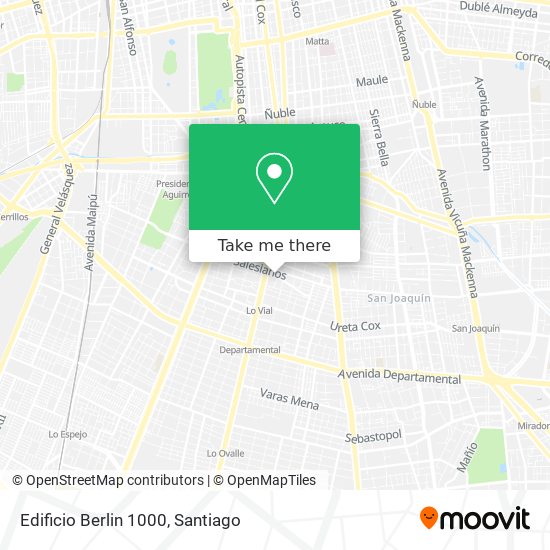 Edificio Berlin 1000 map