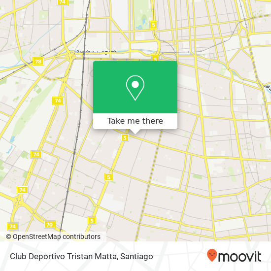Club Deportivo Tristan Matta map