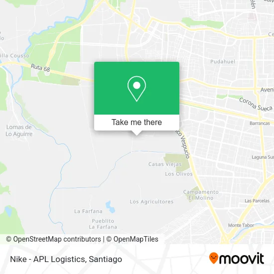 Nike -  APL Logistics map