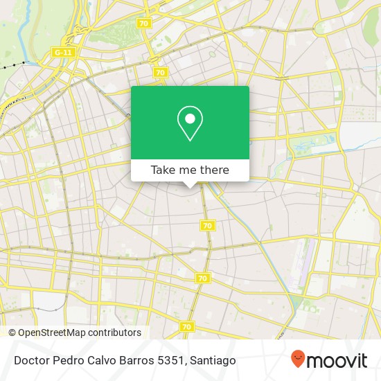 Doctor Pedro Calvo Barros 5351 map